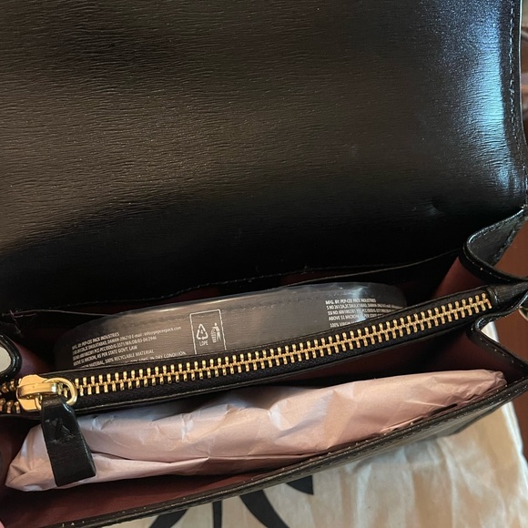 TUSK Italian Leather Black Bag - Picture 6 of 11